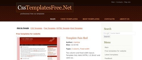 Free CSS Template, ,  CSS 