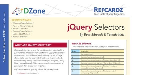 jQuery selectors
